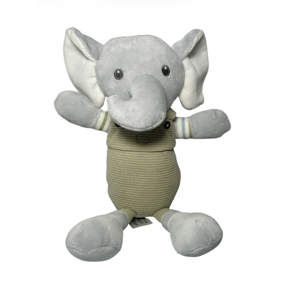 Chickpea 11" Elephant Striped Stuffed Animal Plush